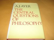 Front cover of The central questions of philosophy by A. J. Ayer