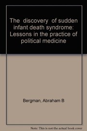 Front cover of The "discovery" of sudden infant death syndrome by Abraham B. Bergman