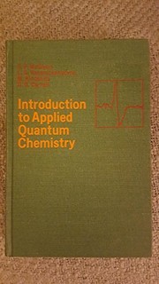 Front cover of Introduction to applied quantum chemistry by S. P. McGlynn