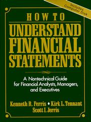 Front cover of How to understand financial statements by Kenneth R. Ferris