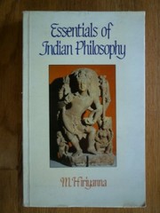 Cover of The essentials of Indian philosophy by Mysore Hiriyanna