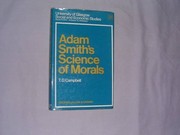 Front cover of Adam Smith's science of morals by Campbell, Tom