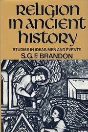 Cover of Religion in ancient history by S. G. F. Brandon