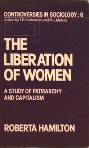 Front cover of The liberation of women by Roberta Hamilton
