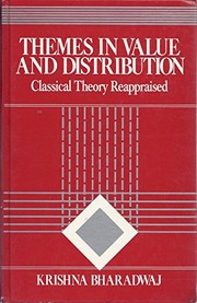 Cover of Themes in value and distribution by Krishna Bharadwaj