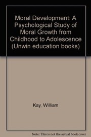 Cover of Moral development by A. W. Kay