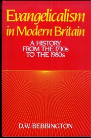 Front cover of Evangelicalism in modern Britain by D. W. Bebbington