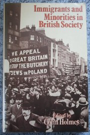 Cover of Immigrants and minorities in British society by Colin Holmes