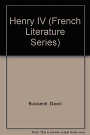 Cover of Henry IV by David Buisseret