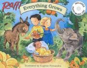 Cover of Everything Grows by Raffi