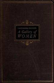 Front cover of A gallery of women by Theodore Dreiser
