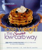 Front cover of Lose Weight the Smart Low-Carb Way by David Joachim