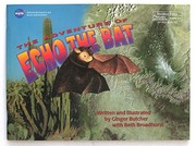 Front cover of The adventure of Echo the bat by Ginger Butcher