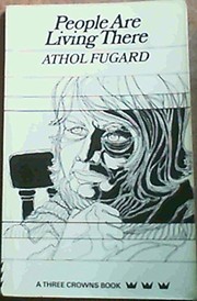 Front cover of People are living there by Athol Fugard
