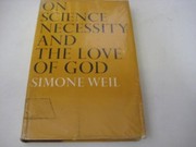 Front cover of On science, necessity, and the love of God by Simone Weil