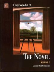 Front cover of Encyclopedia of the novel by Paul E. Schellinger