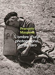 Cover of L'ombre d'une photographe, Gerda Taro by François Maspero