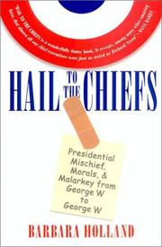 Front cover of Hail to the chiefs by Barbara Holland