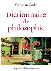 Front cover of Dictionnaire de philosophie by Christian Godin