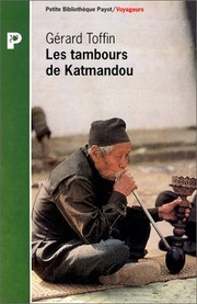 Cover of Les tambours de Katmandou by Gérard Toffin