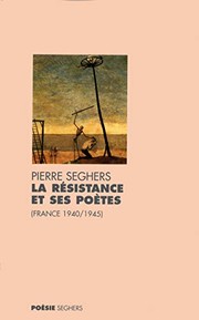 Front cover of La Résistance et ses poètes by Pierre Seghers