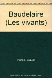 Cover of Baudelaire by Claude Pichois