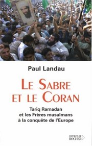 Front cover of Le sabre et le coran by Paul Landau