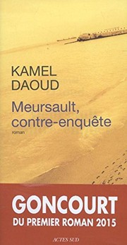 Front cover of Meursault, contre-enquete by Kamel Daoud