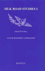Front cover of Uygur Buddhist literature by Johan Elverskog
