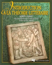 Front cover of Introduction à la théorie littéraire by Robert F. Barsky