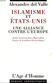 Front cover of L' Islamisme et les Etats Unis by Alexandre del Valle