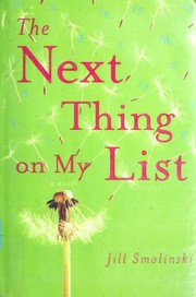 Front cover of Next Thing on My List by Jill Smolinski