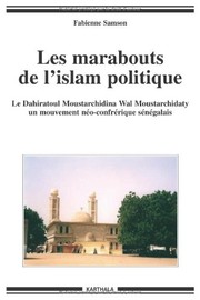 Cover of Les marabouts de l'islam politique by Fabienne Samson