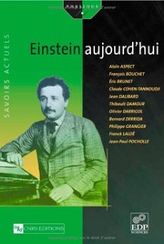 Front cover of Einstein aujourd'hui by Claude Cohen-Tannoudji