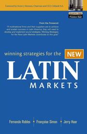 Cover of Winning strategies for the new Latin markets by Fernando Robles