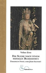 Front cover of Die Suche Nach Einem Sozialen Buddhismus (German Edition) by Volker Zotz