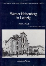 Front cover of Werner Heisenberg in Leipzig, 1927-1942 by Gerald Wiemers
