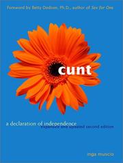 Cover of Cunt by Inga Muscio