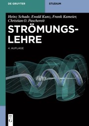 Front cover of Strömungslehre (De Gruyter Studium) (German Edition) by Heinz Schade