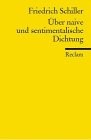 Front cover of Über naive und sentimentalische Dichtung 1795 by Friedrich Schiller