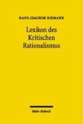 Cover of Lexikon des kritischen Rationalismus by Hans-Joachim Niemann