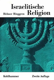 Front cover of Israelitische Religion by Helmer Ringgren