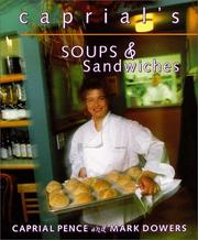 Front cover of Caprial's soups & sandwiches by Caprial Pence