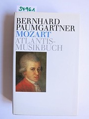 Cover of Mozart by Bernhard Paumgartner