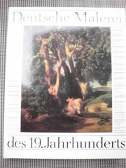 Front cover of Deutsche Malerei des 19. Jahrhunderts by Hans Joachim Neidhardt