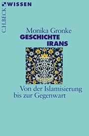 Cover of Geschichte Irans by Monika Gronke
