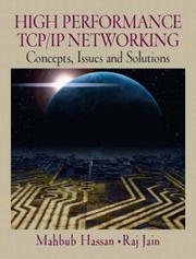 Cover of High Performance TCP/IP Networking by Mahbub Hassan
