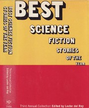 Front cover of Best science fiction stories of the year -- third annual collection by Lester del Rey