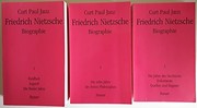 Front cover of Friedrich Nietzsche by Curt Paul Janz