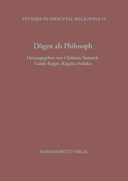 Front cover of Dogen ALS Philosoph (Studies in Oriental Religions) (German Edition) by Christian Steineck